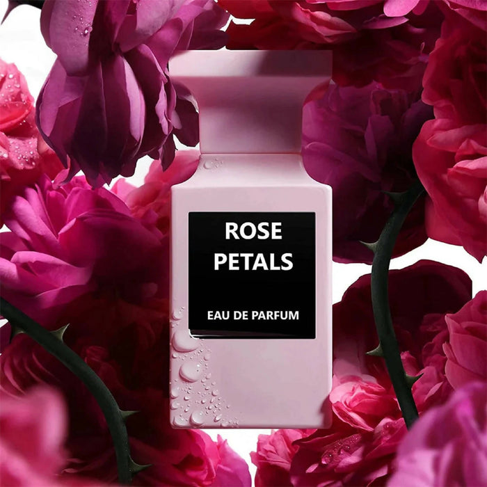 ROSE PETALS ORIGINAL✔️ 100% Maison alhambra Spray 80ML\ 2.7 OZ perfume Arabian