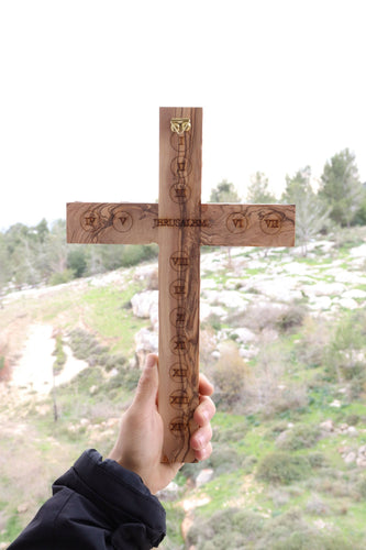 Olive Wood Crucifix Cross