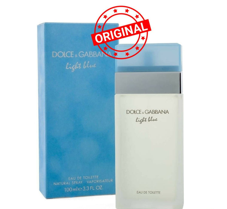 Light Blue Dolce &Gabbana ORIGINAL 3.3 oz /100 ml Perfume EDT women