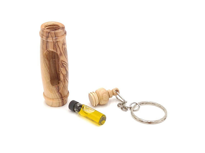 Olive Wood Keychain