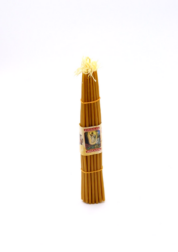 Candle 33 Honey Candles Pure sepulcher Hand Made Jerusalem Holy Land Church