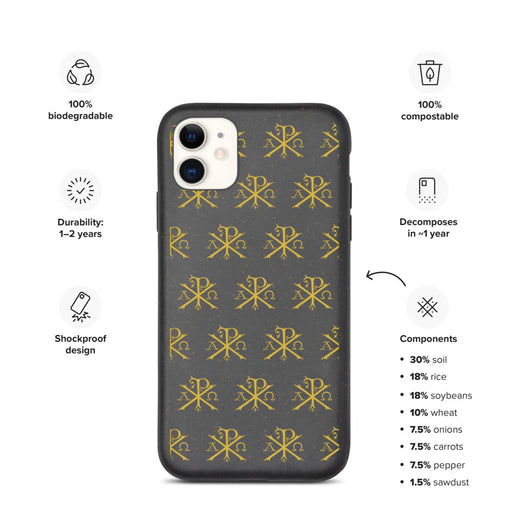 Chi Rho Biodegradable iPhone Case