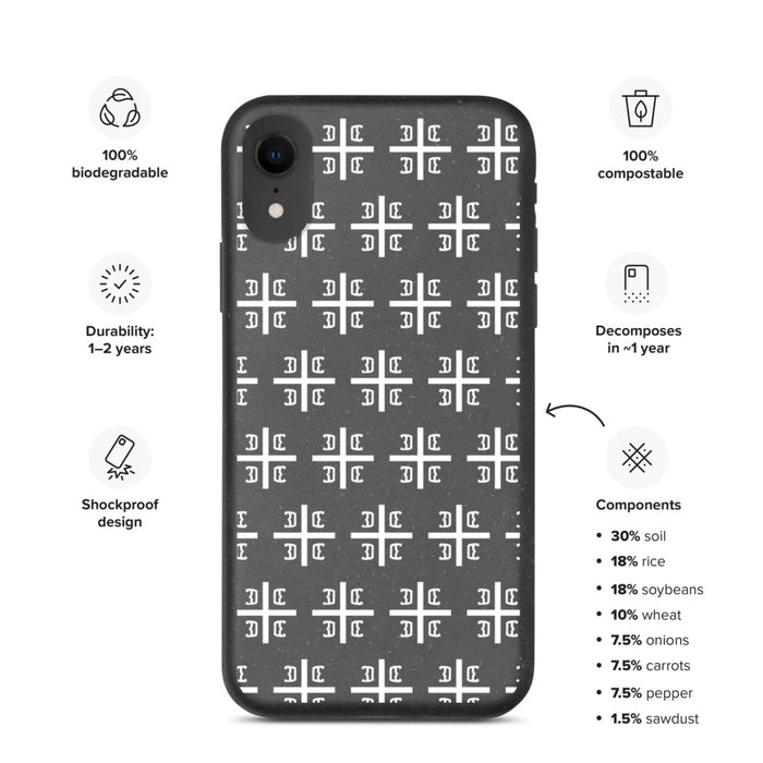 Serbian Cross Biodegradable iPhone Case