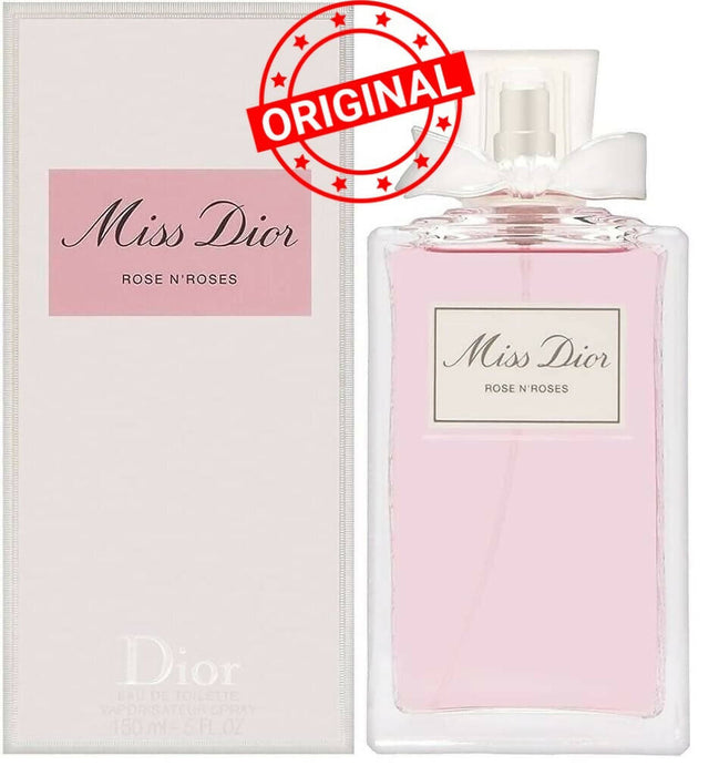 Miss Dior Rose N' Roses Christian Dior EDT ORIGINAL 5 Fl oz /150 ml Perfume