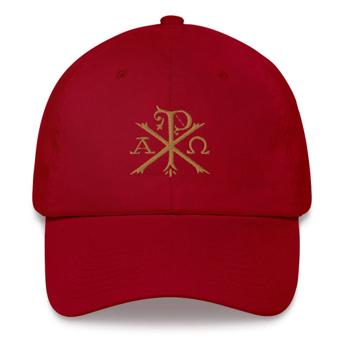 Chi Rho Embroidered Hat