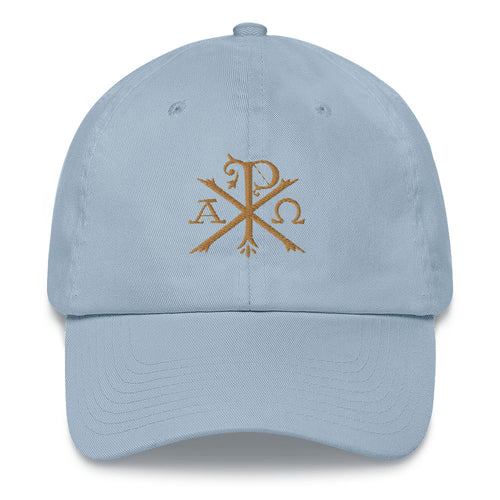 Chi Rho Embroidered Hat