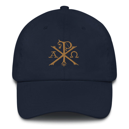 Chi Rho Embroidered Hat