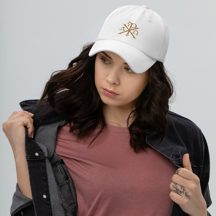 Chi Rho Embroidered Hat