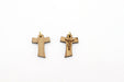 50 Crosses Tau Necklace carved Jesus