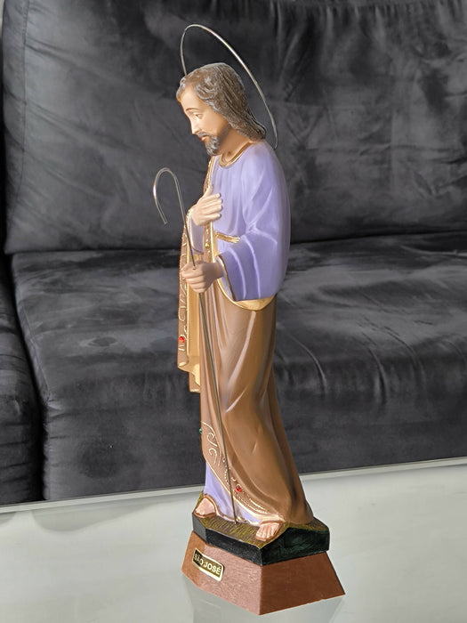 Saint Joseph 13.38" Religious Statue Figurine Made in Fatima Portugal hand decorated Statuary
