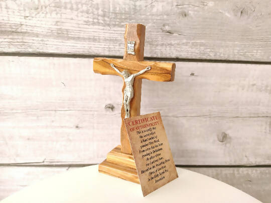 Crucifix † Olive Wood Cross
