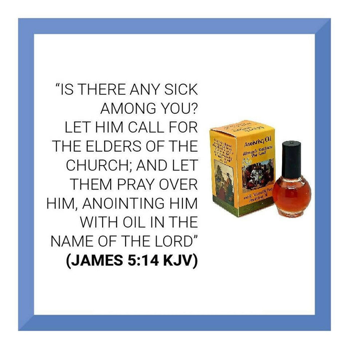 4 PCS Anointing Oil Myrrh Jerusalem Holy And Land Israel Gift Holy land Blessing