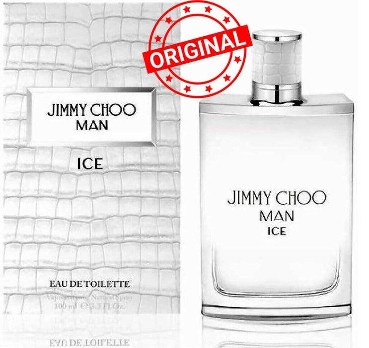 Man Ice Jimmy Choo ORIGINAL 3.4 Oz /100ml Perfume EDT Men SPRAY Fragrance