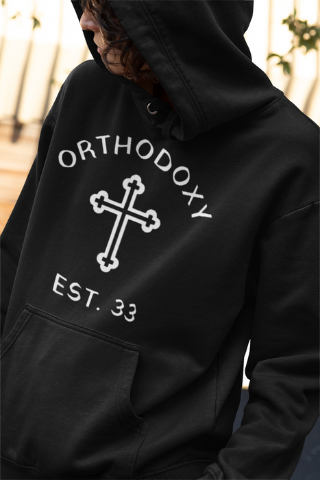 Orthodoxy Est. 33 Unisex Hoodie