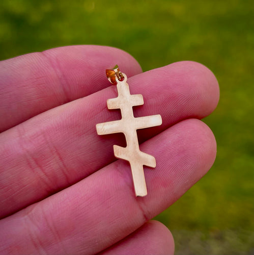 Orthodox Crosses with Chain Necklace (4 Colors)