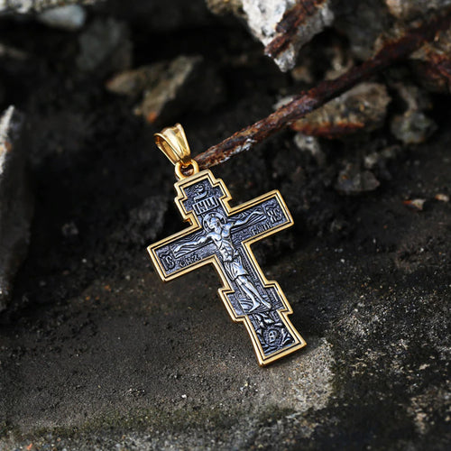 Orthodox Cross Chain Necklace