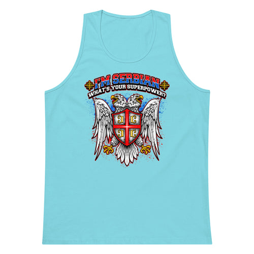 Pacific blue Orthodox Tank Top