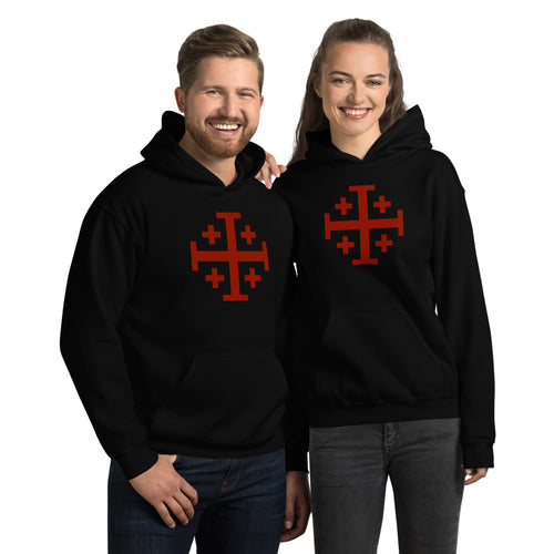 Jerusalem Cross Unisex Hoodie