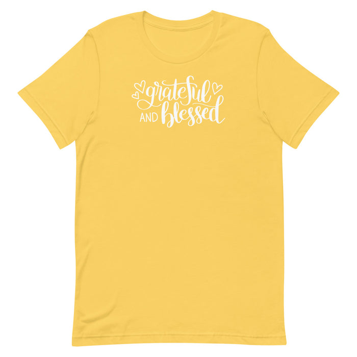 Grateful and Blessed Unisex T-Shirt