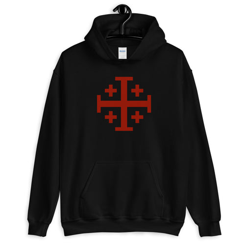 Jerusalem Cross Unisex Hoodie