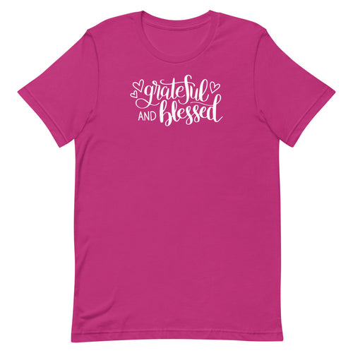 Grateful and Blessed Unisex T-Shirt