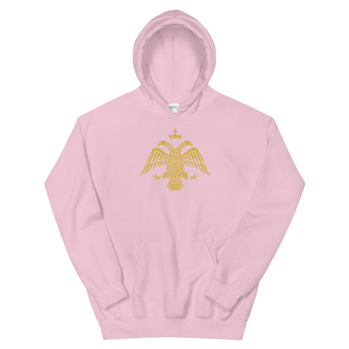 Gold Byzantine Eagle Unisex Hoodie