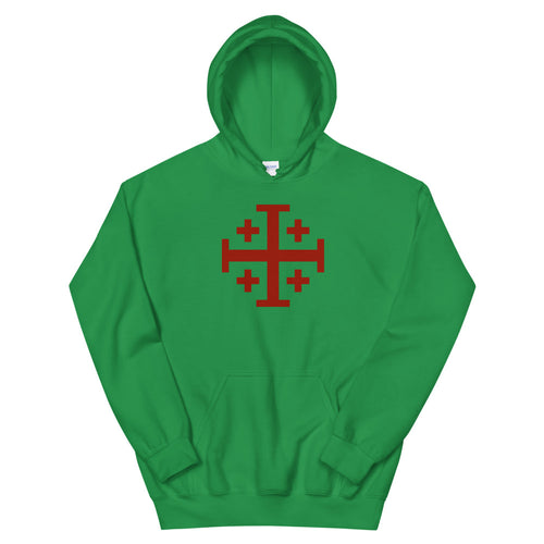 Jerusalem Cross Unisex Hoodie