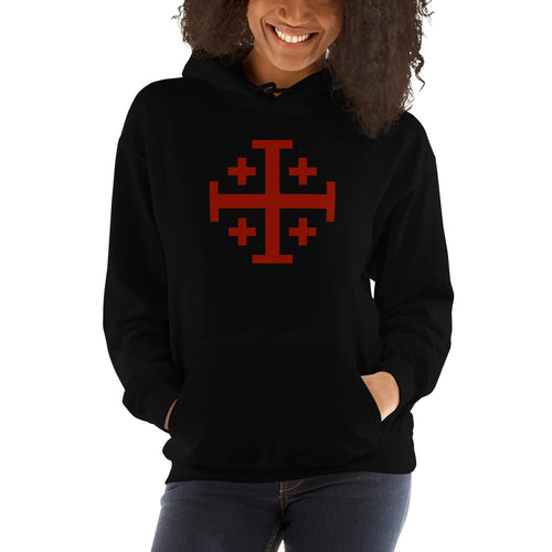 Jerusalem Cross Unisex Hoodie