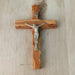 Olive Wood Crucifix Cross Hanging