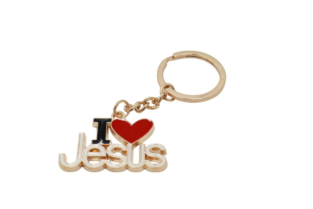 Cross Key Chain ring JERUSALEM Holy Land Religion Gift Accessories Saint Benedict Jesus Fish Crucifix Virgin Mary Icon