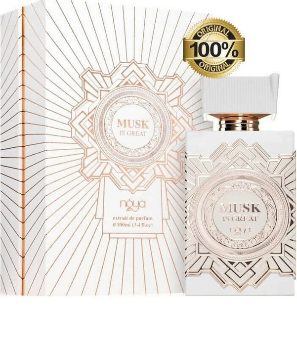 MUSK IS GREAT By NOYA ORIGINAL✔️100% 100ML 3.4oz perfume Fragrance unisex