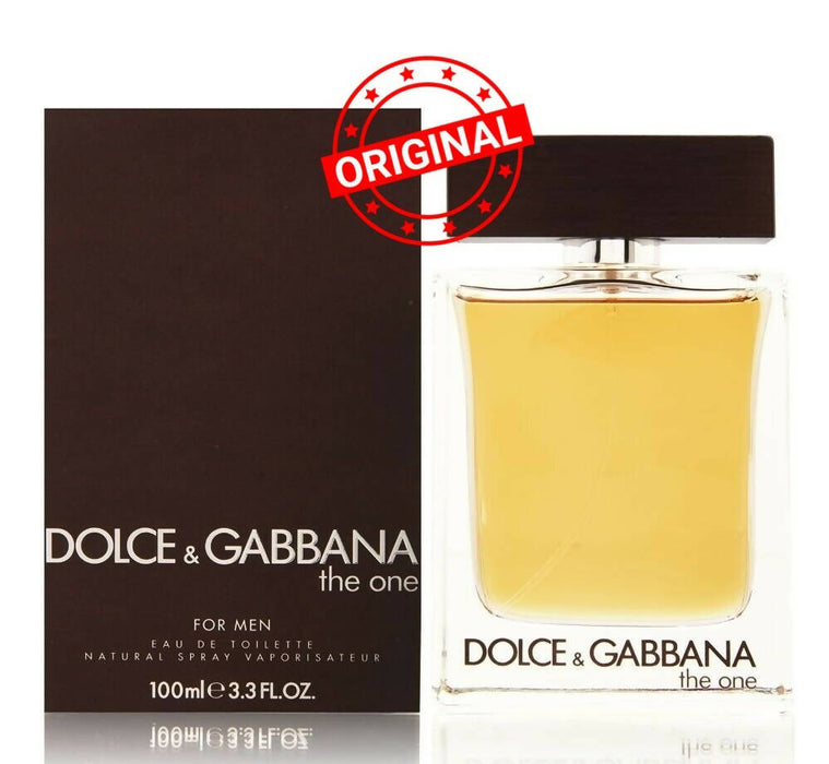 The One Dolce & Gabbana FOR MEN ORIGINAL 3.3 oz/100ml Perfume EDT
