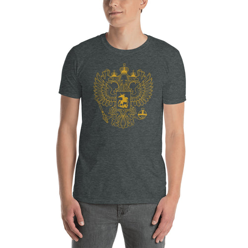 Gold Russian Eagle Unisex T-Shirt