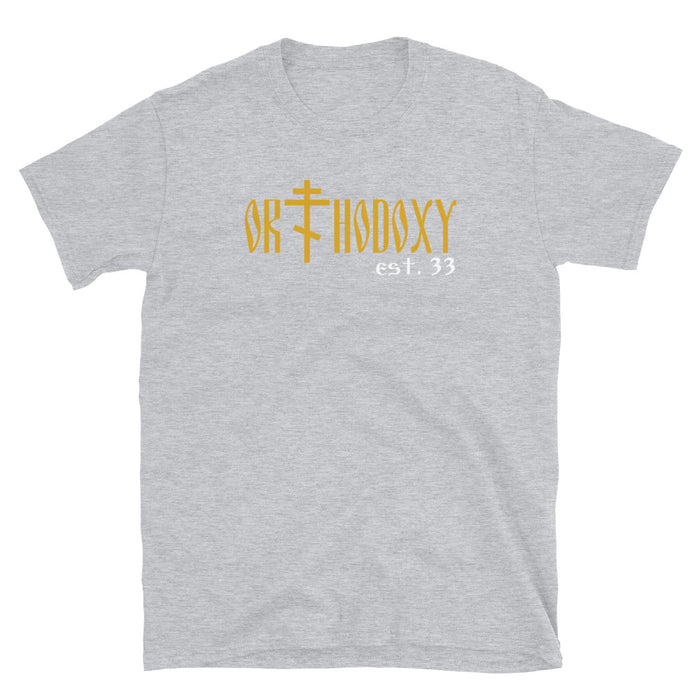 Orthodoxy Est. 33 Unisex T-Shirt