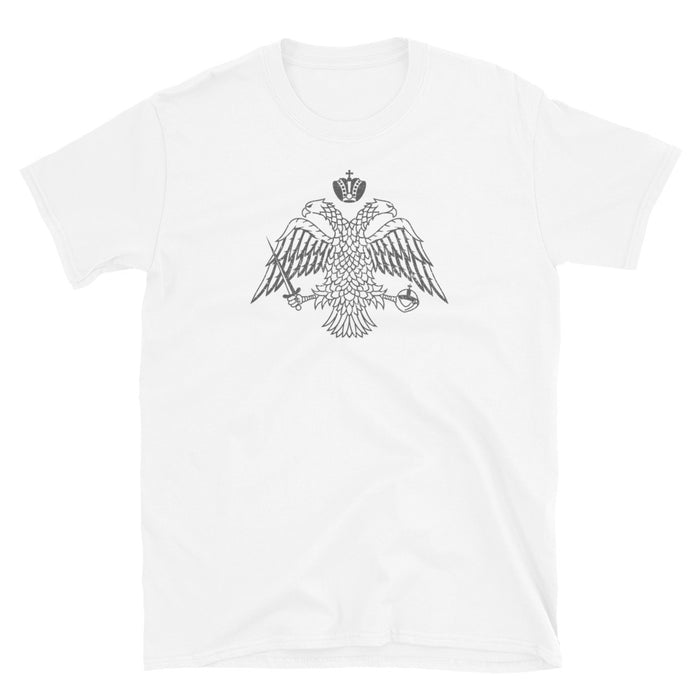 Vintage Gray Byzantine Eagle Unisex T-Shirt