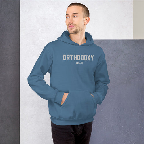 Orthodoxy Est. 33 Unisex Hoodie