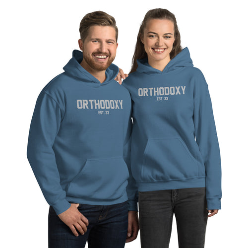 Orthodoxy Est. 33 Unisex Hoodie