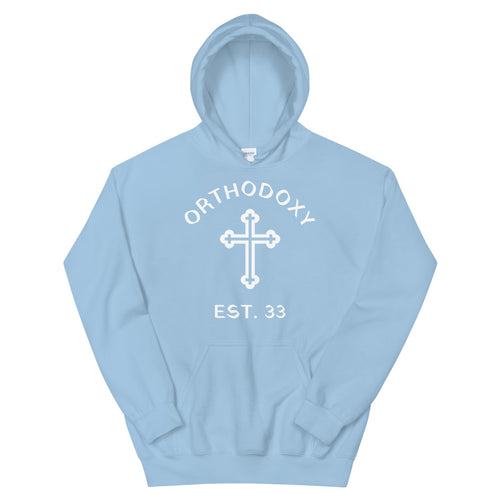 Orthodoxy Est. 33 Unisex Hoodie