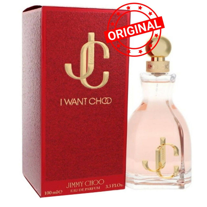 I Want Choo Jimmy Choo ORIGINAL 3.4 Oz /100ml Perfume EDP SPRAY Fragrance WOMEN