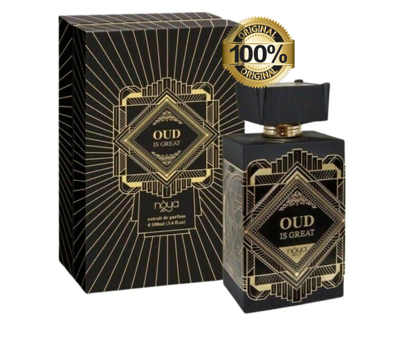 Oud is Great Noya ORIGINAL✔️100% 100ML 3.4oz perfume Fragrance unisex Afnan
