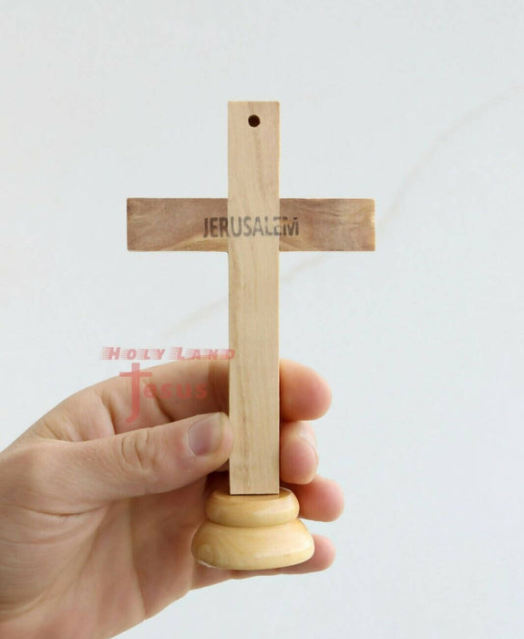 Cross Christian HandMade HolyLand Standing