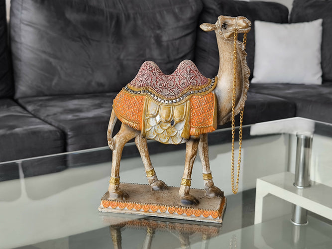 Camel 10.23" Animal Model Statue Figurine Decor Gifts Statue Sculpture Crafts