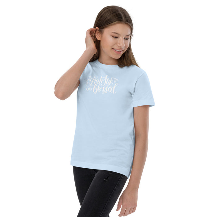 Grateful & Blessed Youth T-Shirt