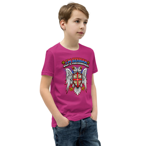 I'm Serbian - What's Your Superpower Youth T-Shirt