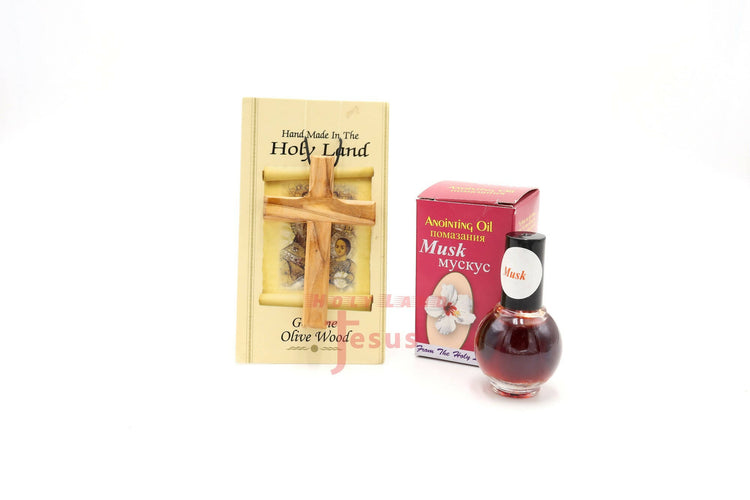 Anointing oil MUSK With Necklace Cross