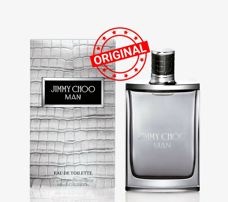 Jimmy Choo Man ?ORIGINAL 3.4 Oz /100ml Perfume EDT Men SPRAY Fragrance
